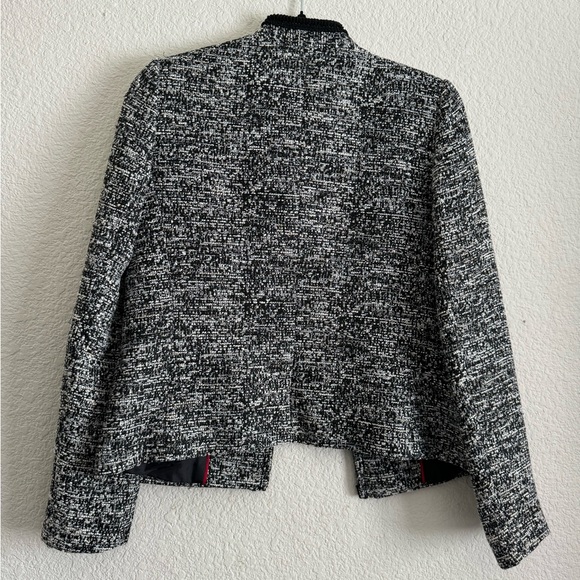 Tommy Hilfiger Size 4 Black White Grey Red Inner Lining + Black Lining - Picture 10 of 11